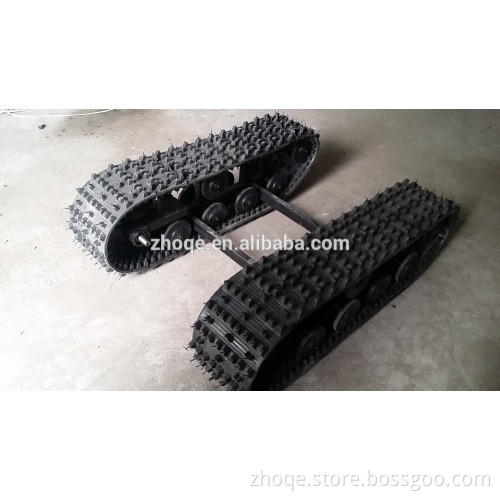 undercarriage rubber track factory price